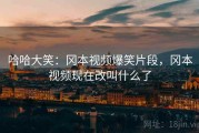 哈哈大笑：冈本视频爆笑片段，冈本视频现在改叫什么了