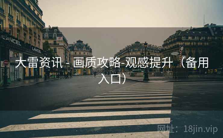大雷资讯 - 画质攻略-观感提升(备用入口) 大雷资讯 - 画质攻略-观感提升(备用入口)